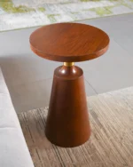 Kawish End Table Brass Neck